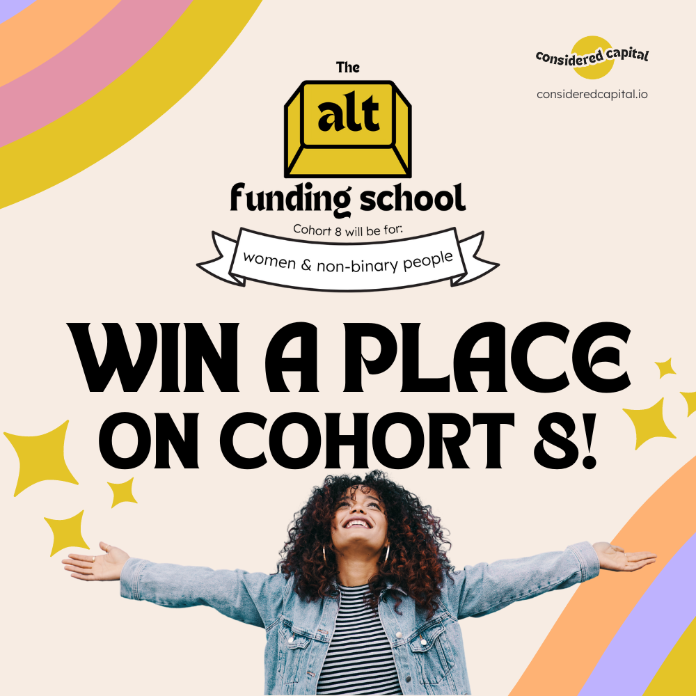 Win a place on cohort 8